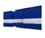 Cortina industrial azul 1