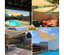 TELA SHADE TRIANGULAR AREIA 5