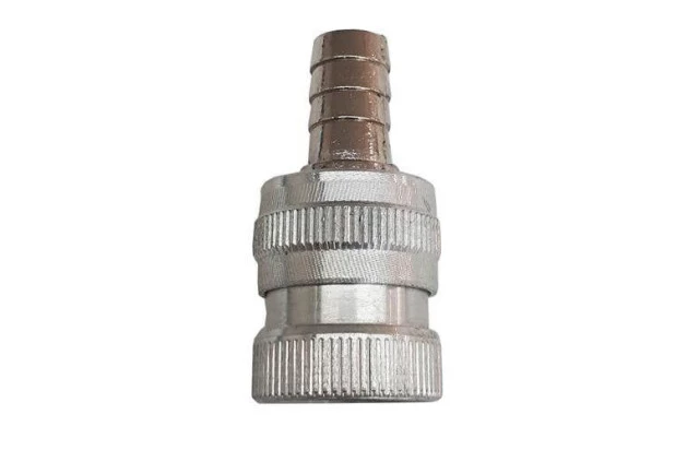 Engate Rápido Alumínio com Rosca 3/4" e Pino para Mangueira 1/2"
