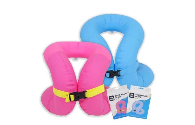 Boia Colete Inflável Infantil 41cm Para Piscina Praia e Clube