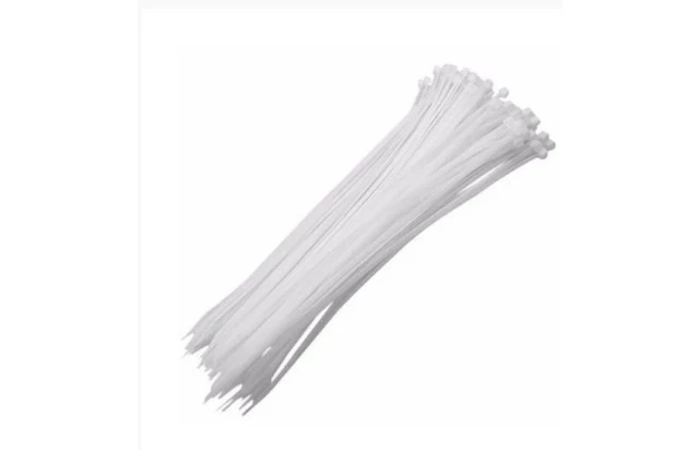 Abraçadeira de Nylon Branca 2.5x100mm