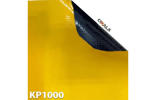 Lona para Brinquedos Infláveis Amarela KP1000 em PVC 1x1,40 M - Segurança Garantida para Diversão Infantil Playground Kidplay