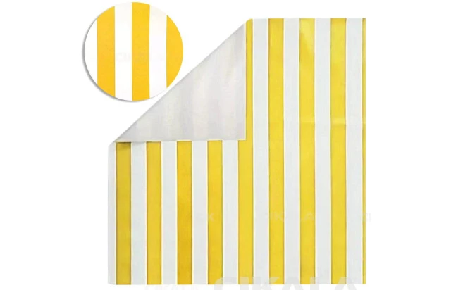 Bagum Napa Listrado Amarelo 1x1,40 M - 100% Impermeável Colchões Tendas Brindes Decoração