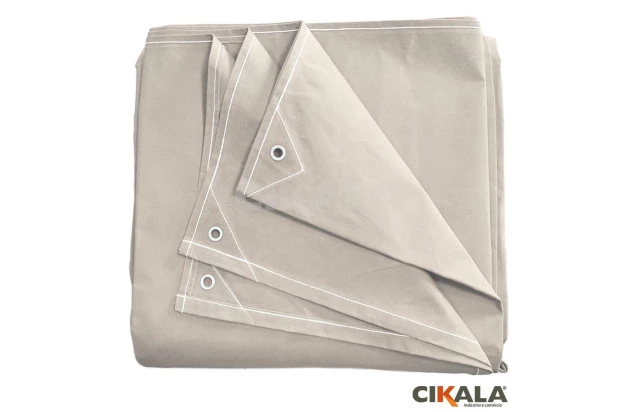 Lona Encerado Natural Fio 08 para Caminhão – Impermeável e Perfeita para Cargas Pesadas M2