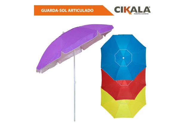 Guarda-Sol Articulado Capri 2,20 M - Proteção e Conforto para Dias Quentes