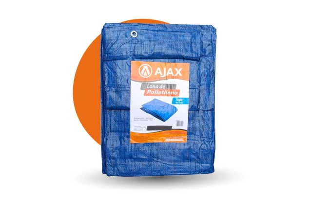 Lona Plástica Azul CK100 Micras - Impermeável e Multiuso