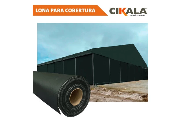 Lona Tipo Capota Marítima Verde 01x1,40 M -  Proteção Militar e Industrial com Alta Durabilidade
