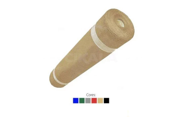 Tela Shade Sombreamento Areia 4,00x1,00 M Cobertura e Decorativa