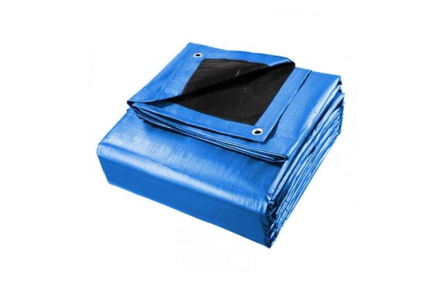 Lona Blackout CK300 Micras Impermeável Azul Preta - Bloqueio de Luz e Alta Durabilidade