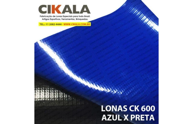 Lona para Brinquedos Infláveis Azul 1x1,40 M Pula Pula Escorredor Emborrachada CK600 Micras
