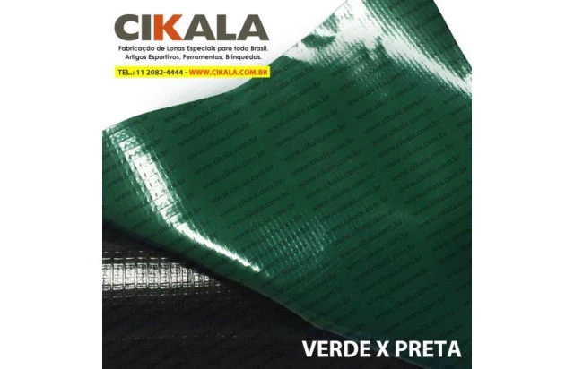 Lona para Brinquedos Infláveis Verde 1x1,40 M Pula Pula Escorredor Emborrachada CK600 Micras