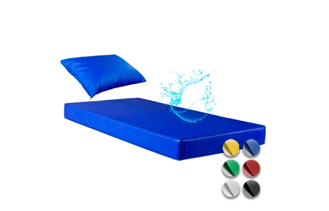Kit Hospitalar Capa Colchão Solteiro Impermeável + 01 Fronha 1.88x0.88x0.20 Metros