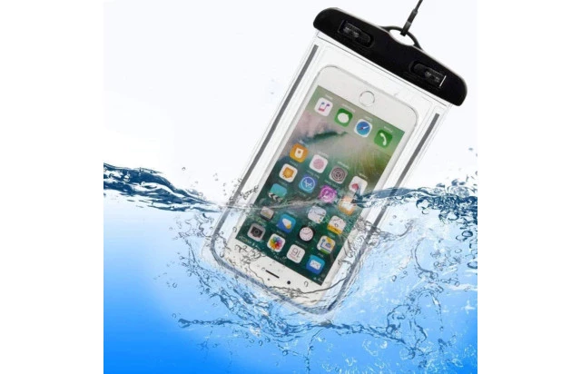 Capa a Prova D água para Celular Capinha Aquática Universal com Alça 