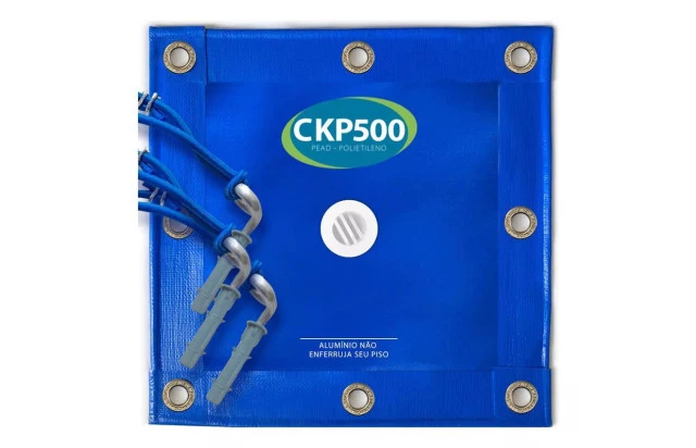Capa de Piscina 500 Micras Polietileno com Kit Instalação – Alta Durabilidade e Proteção Contra Sujeiras
