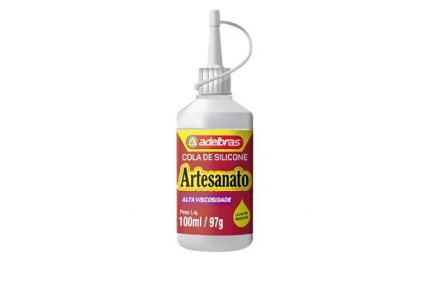 Cola de Silicone Artesanato
