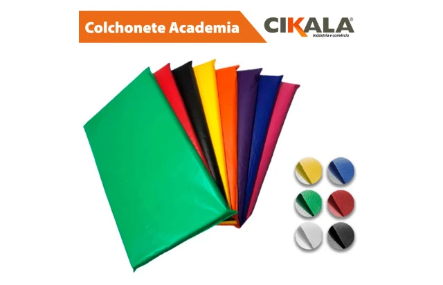 Colchonete Academia 100x50x2 cm com Espuma para Exercícios Ginástica Fitness