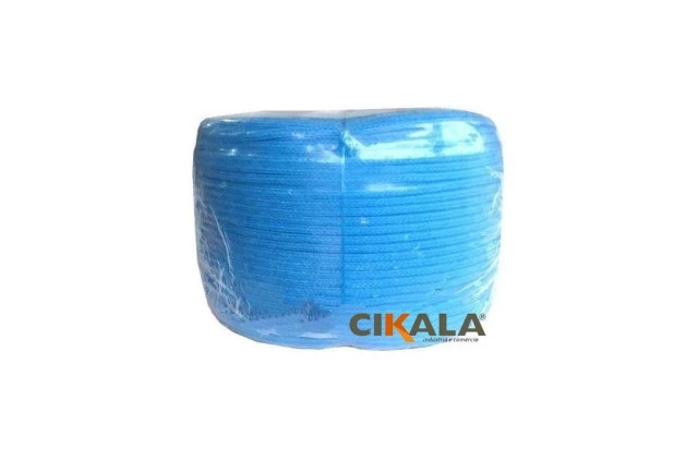 Corda Trançada Azul em Polietileno para Capas de Piscina | Segurança CIKALA
