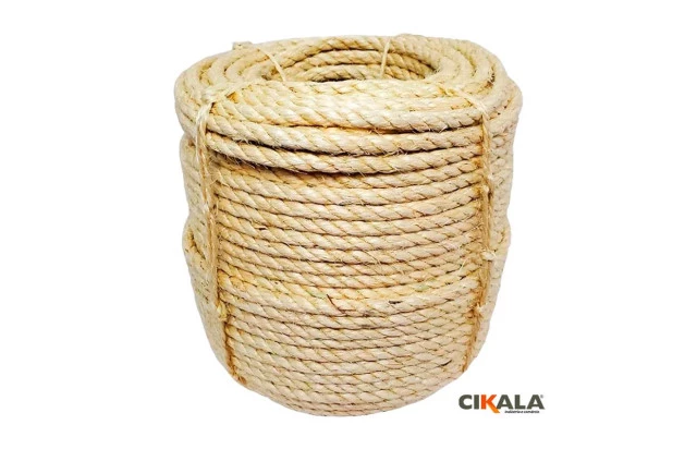Corda Sisal Natural 10mm para Artesanato Ideal para Decoração e Projetos Criativos