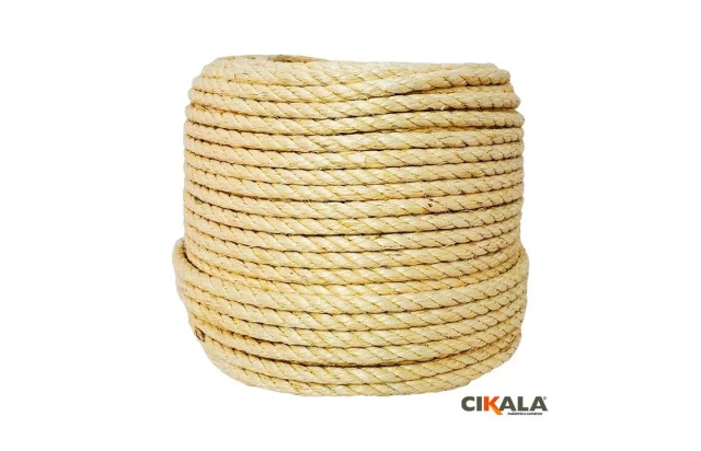 Corda Sisal Natural 12mm para Artesanato Ideal para Decoração e Projetos Criativos