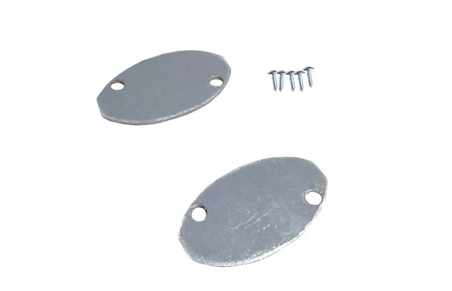 Tampa Oval em Alumínio para Toldo