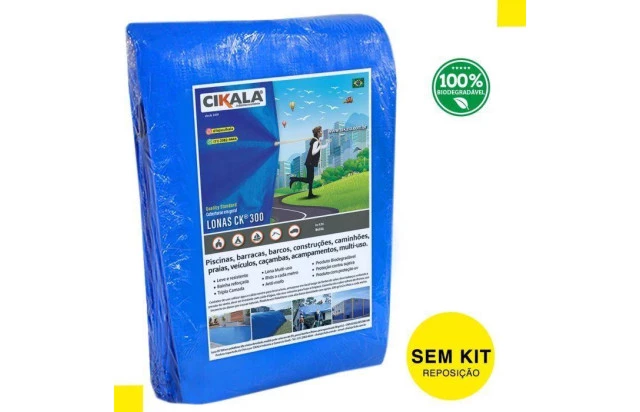 Lona para Piscina Reposição CK300 Micras sem Kit de Instalação - Proteção contra Sujeira, Poeira e Folhas
