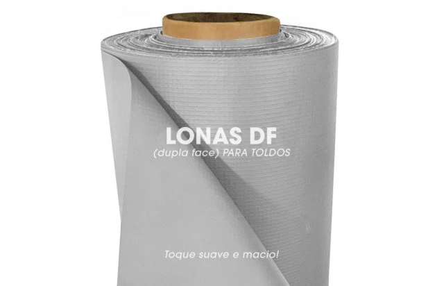 Lona para Toldo Branca Dupla Face 1x1,40 M em PVC - Perfeita para Toldos Retráteis e Cortinas