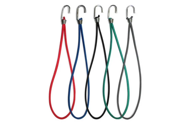 01 Extensor Elástico Duplo 30 cm Com Gancho