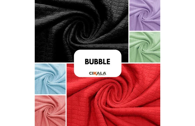 Tecido Bubble Stone 01x1,50 M - Confeccione Roupas Femininas com Estilo e Personalidade