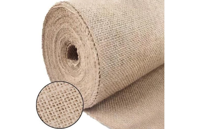 Tecido de Juta 01x1,00 M para Decoração e Artesanato