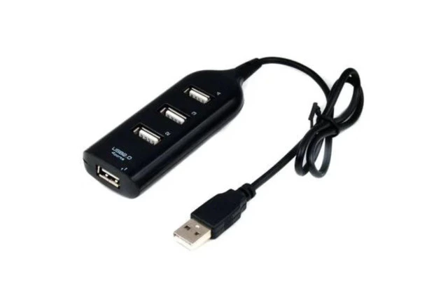 Mini Hub Adaptador USB com 4 Portas