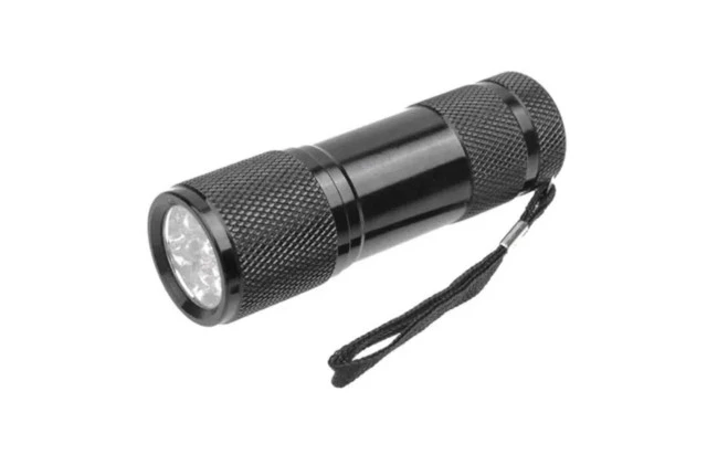 Lanterna de Led Mini em Alumínio 9 Leds 30 Lumens