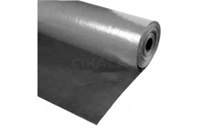 Lona Muro de Arrimo Blackout Cinza x Preta 1x2,06 M - Isolamento e Proteção Garantido
