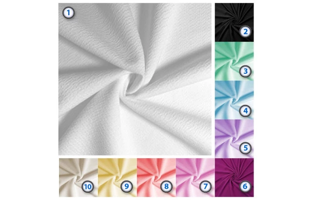 Tecido Crepe de Malha Creponada Bobina 30x1,50 M - A Escolha Perfeita para Moda Casual e Elegante