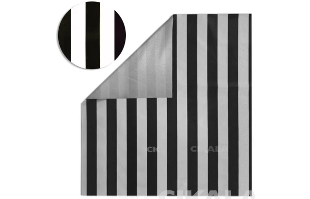 Bagum Napa Listrado Preto 1x1,40 M - 100% Impermeável Colchões Tendas Brindes Decoração