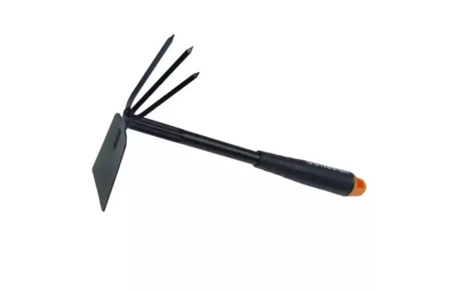 Sacho e Cultivador 3 Pontas Ferramenta de Jardinagem