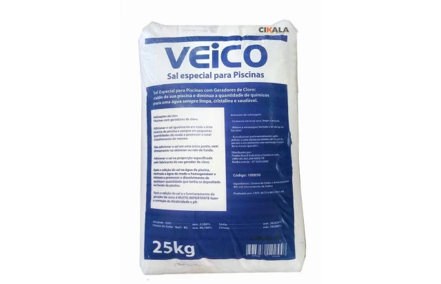 Sal de Piscina para Gerador de Cloro 25 Kg