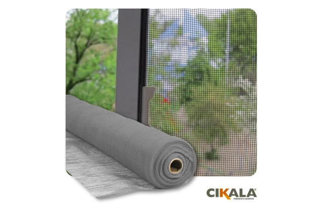 Tela Fachadeira Cinza 1.50x50 Metros Mosquiteiro Lahuman