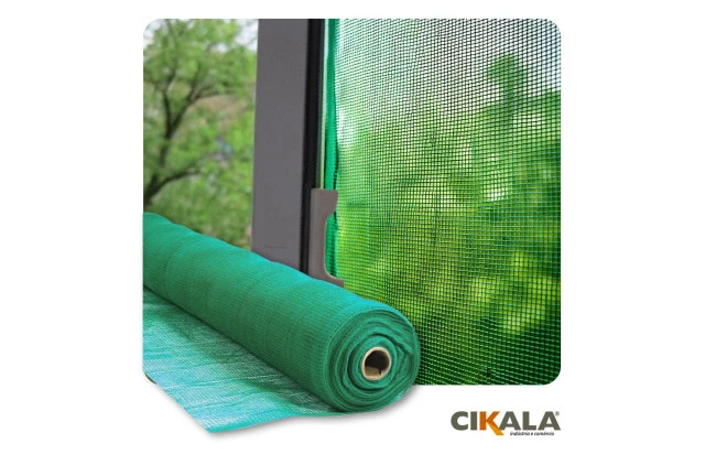 Tela Fachadeira Verde 2.00x50 Metros Mosquiteiro