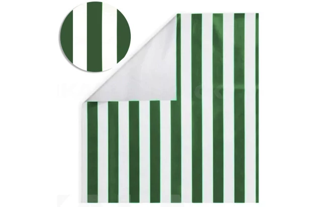 Bagum Napa Listrado Verde 1x1,40 M - 100% Impermeável Colchões Tendas Brindes Decoração