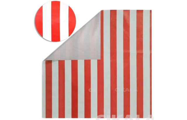 Bagum Napa Listrado Vermelho 1x1,40 M - 100% Impermeável Colchões Tendas Brindes Decoração
