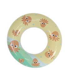 Boia Infantil Inflável Redonda Estampada 53cm Piscina Praia