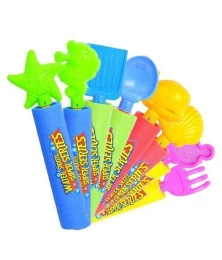 Lança Água Infantil Ferramentas Brinquedo Para Piscina e Praia