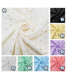 Tecido Malha Lese Bobina 30x1,50 M – Bordados Vazados para Criações Elegantes