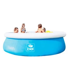 Piscina Inflável Redonda 3.700L 2,70x0,70 M - Garanta Momentos Refrescantes e Confortáveis no Verão