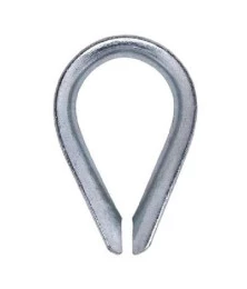 Sapatilha / Anilha para Fixação de Cabos de Aço 1/2