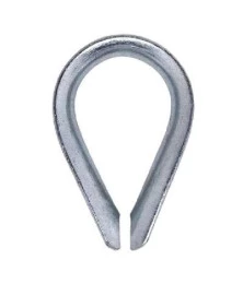 Sapatilha / Anilha para Fixação de Cabos de Aço 1/2
