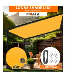 Tela Lona Sombreamento Impermeável Shade Lux Amarela - A Melhor Opção para Sombreamento e Proteção Externa