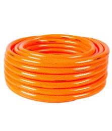 Mangueira para Jardim Trançada Laranja ½" - Mangueira de Jardim Forte para Pressão e Durabilidade