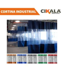 Cortina Industrial Cabine Pintura Solda 3x2 M - Conforto e Segurança para Seus Funcionários