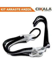 Kit  Arraste Anzol para Reboque - Resistência e Facilidade em Situações de Emergência